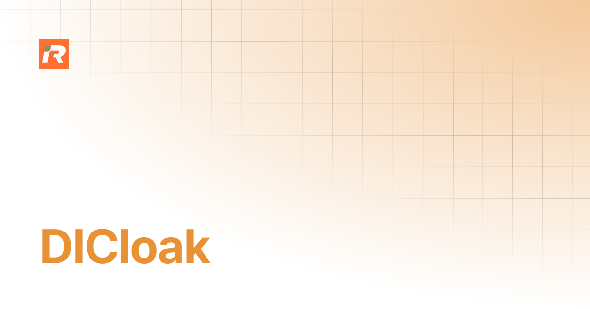 DICloak | 简体中文 | Rapidproxy Documentation